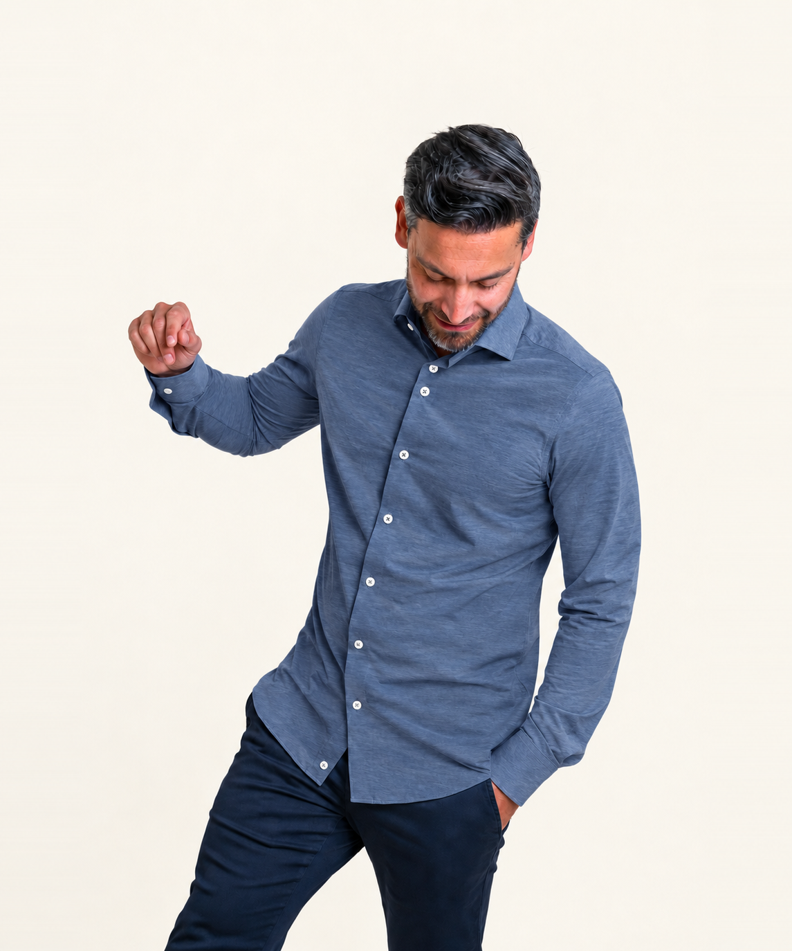 Forlann Sulley Donkerblauw — 02-omlaag-kijken — webshop 20261001 #Kleur_Donkerblauw