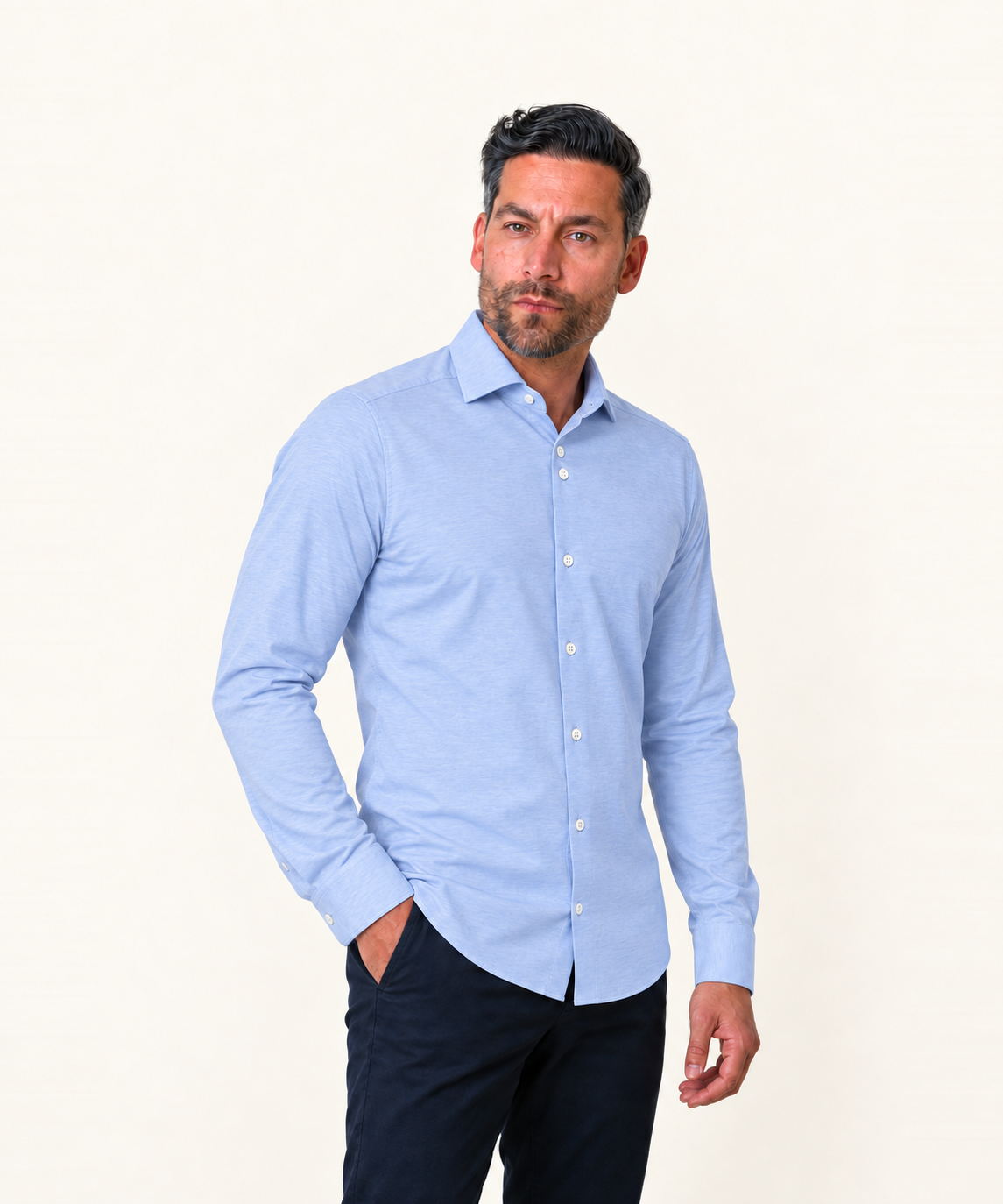 Forlann Sulley Lichtblauw — 04-schuin — webshop 20261001 #Kleur_Lichtblauw