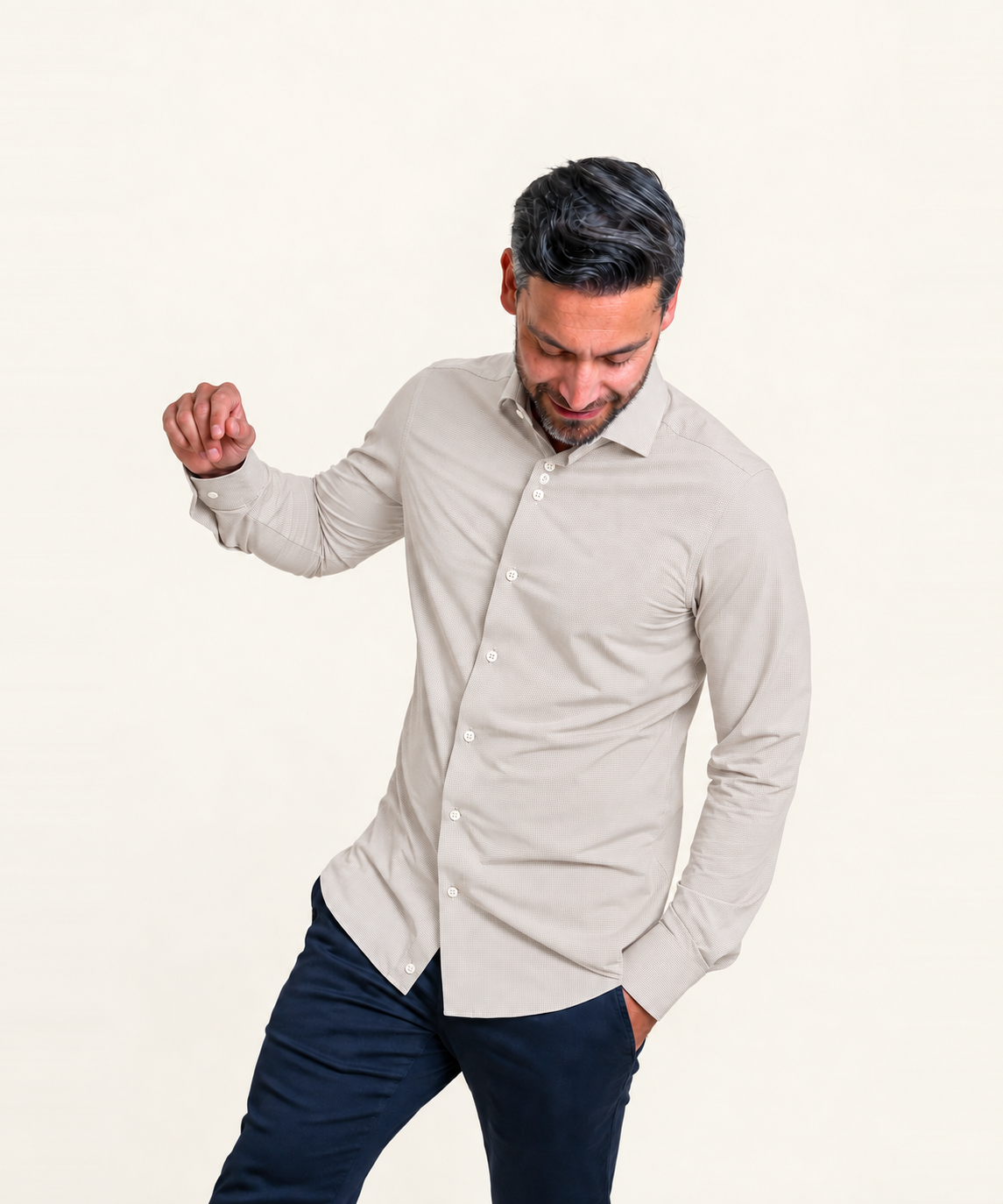 Forlann Woody Beige — 02-omlaag-kijken — webshop 20261001 #Kleur_Beige