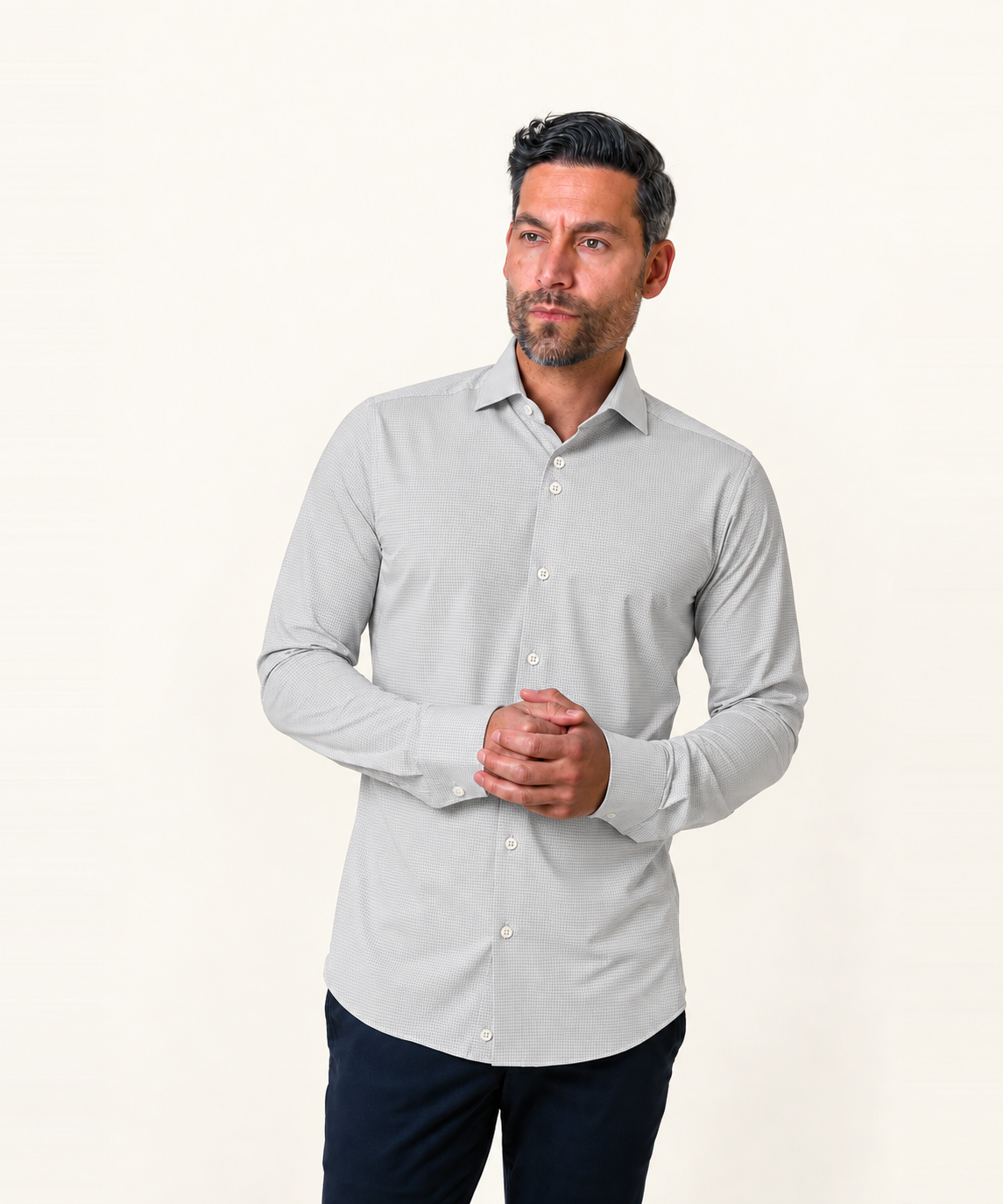 Forlann Woody Grijs — 01-handen-samen — webshop 20261001 #Kleur_Grijs