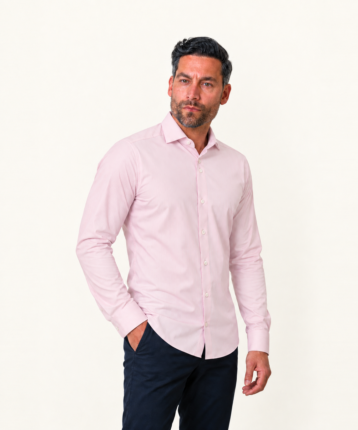 Forlann Andy Roze — 04-schuin — webshop 20261001 #Kleur_Roze