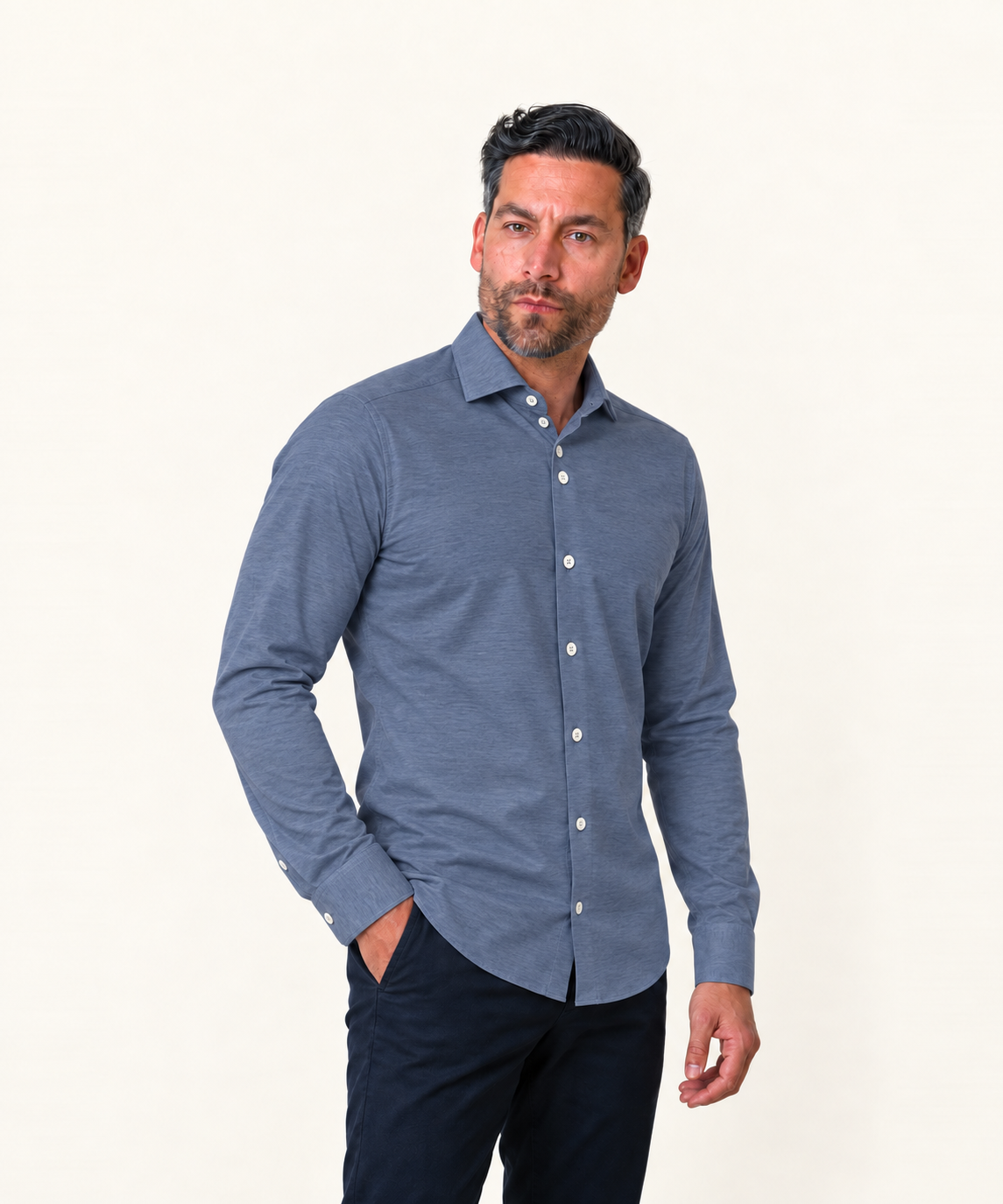 Forlann Sulley Donkerblauw — 04-schuin — webshop 20261001 #Kleur_Donkerblauw