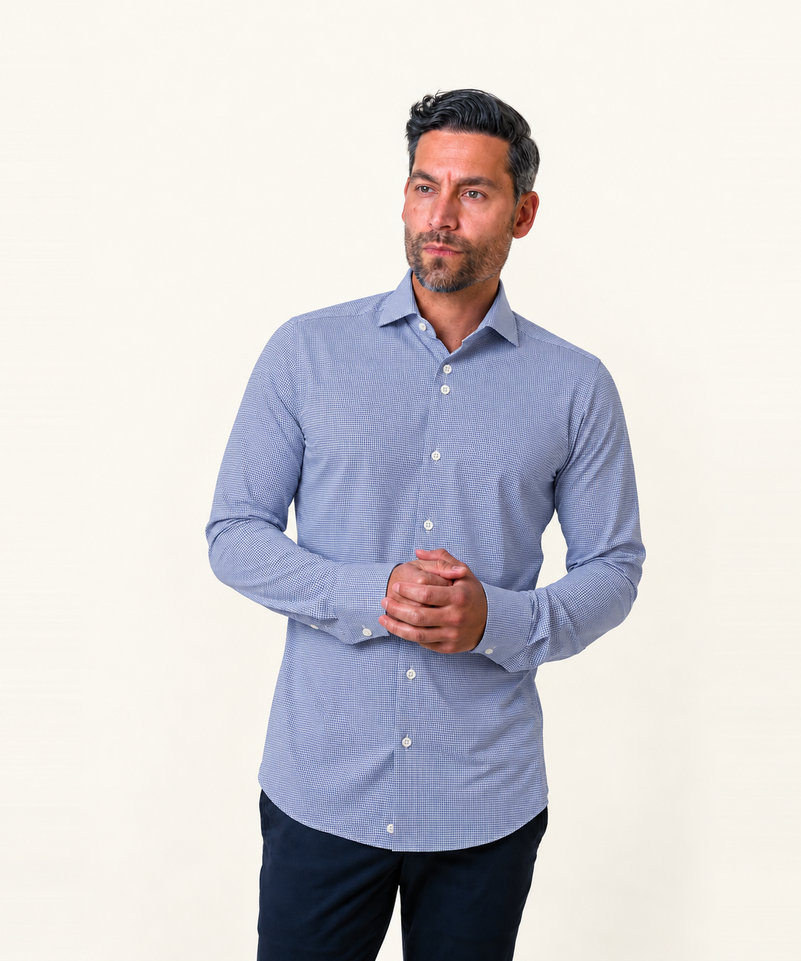 Forlann Woody Blauw — 01-handen-samen — webshop 20261001 #Kleur_Blauw