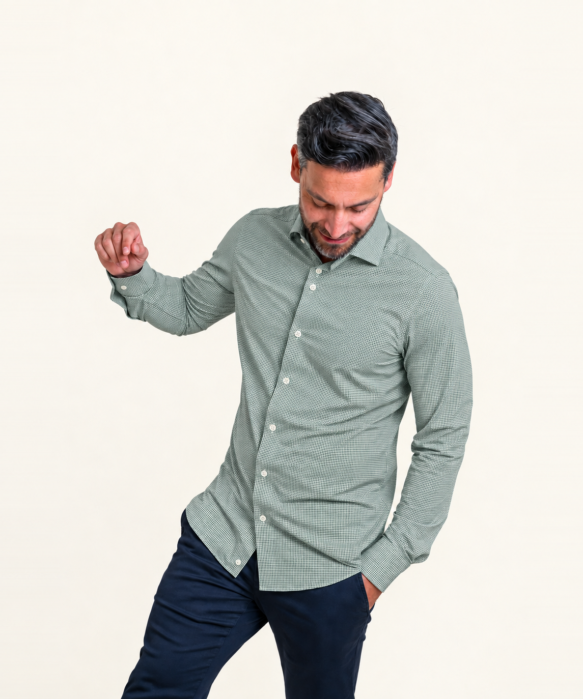 Forlann Woody Groen — 02-omlaag-kijken — webshop 20261001 #Kleur_Groen